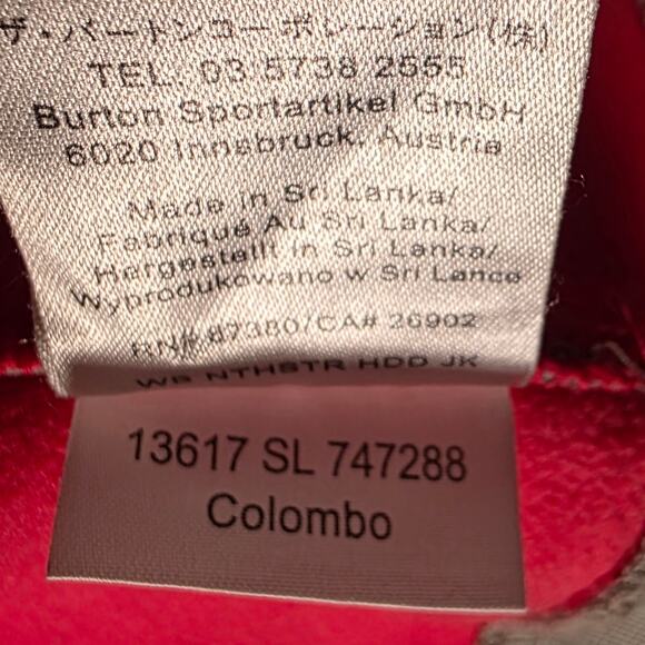 Burton DryRide Colombo Camo Full Zip Hoodie • Women M - Picture 7 of 10